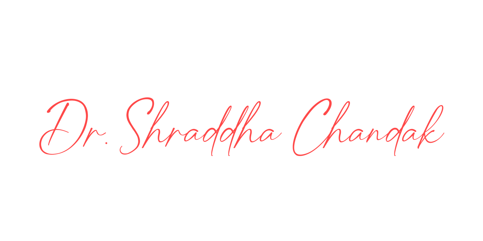 The official website of Dr Shraddha Chandak