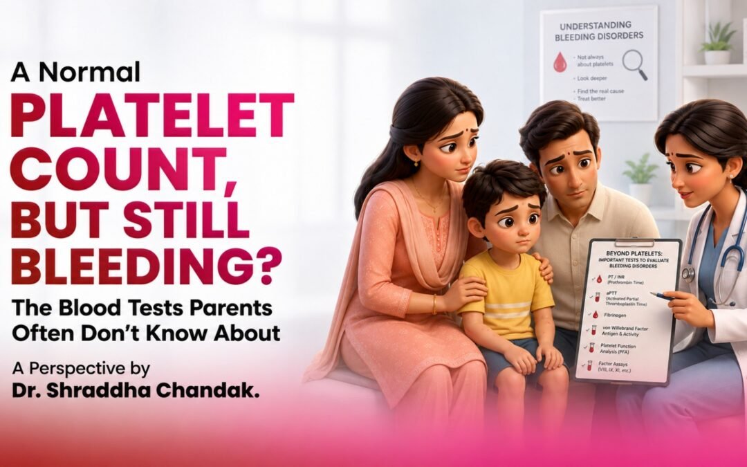 A Normal Platelet Count, But Still Bleeding? The Blood Tests Parents Often Don’t Know About